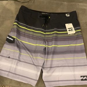 New with Tags Billabong Swim Board Shorts, 36